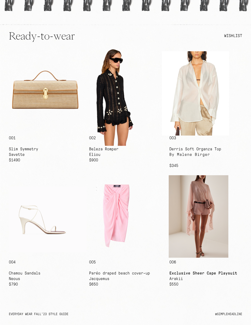 June Summer Style Guide