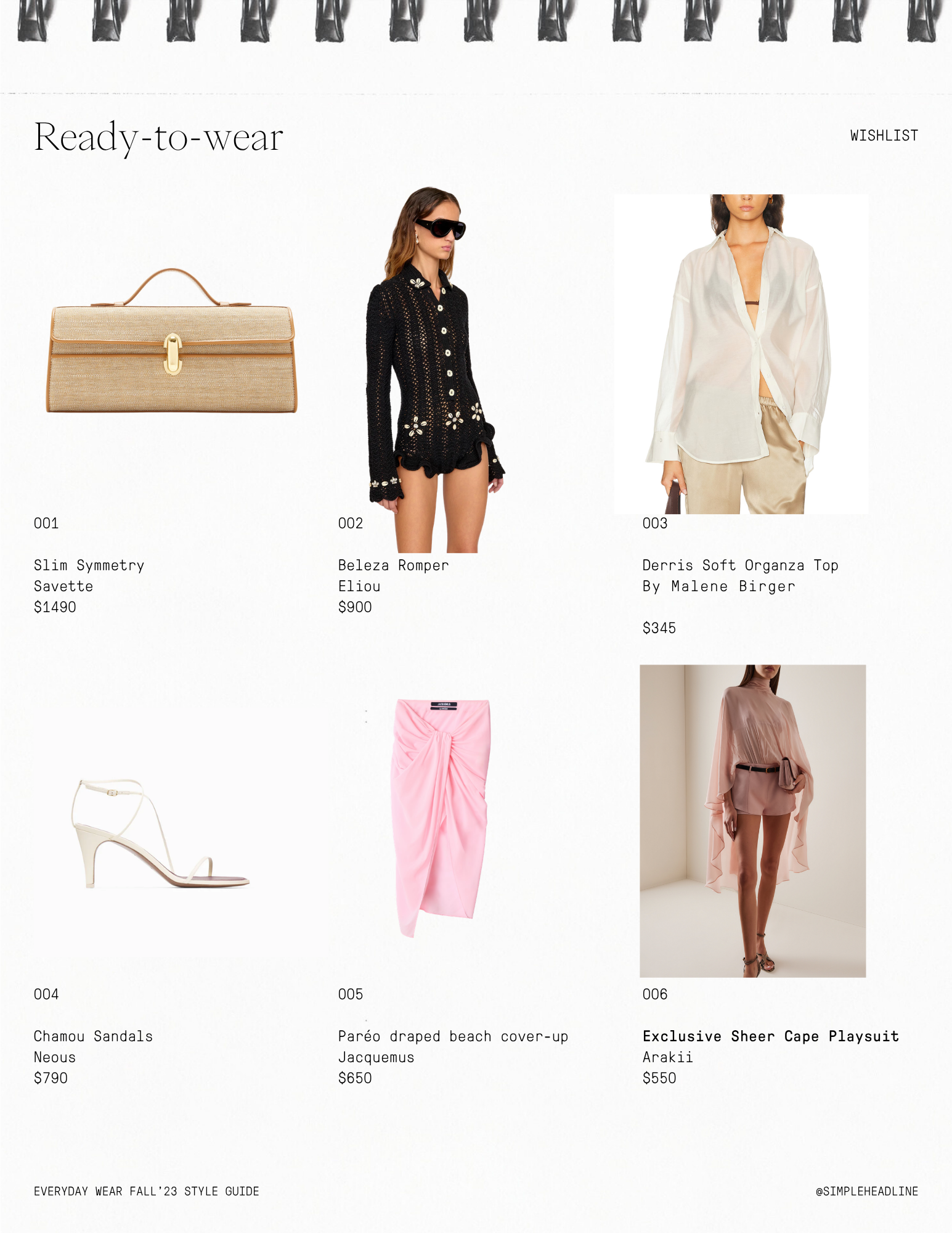 June Summer Style Guide